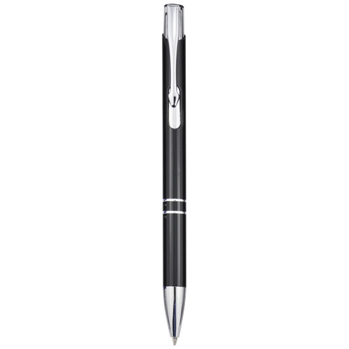 Moneta Aluminium Click Ballpoint Pen (blue Ink)