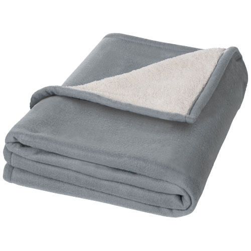 Springwood Soft Fleece And Sherpa Plaid Blanket