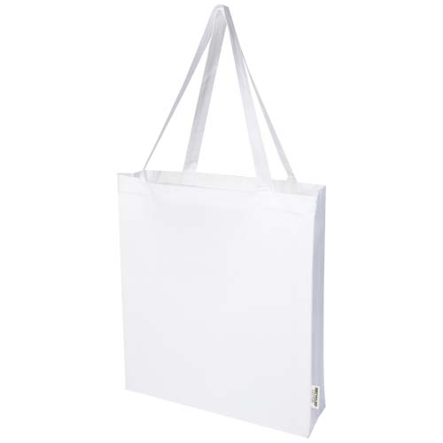 Madras 140 G/m² Grs Recycled Cotton Gusset Tote Bag 12l