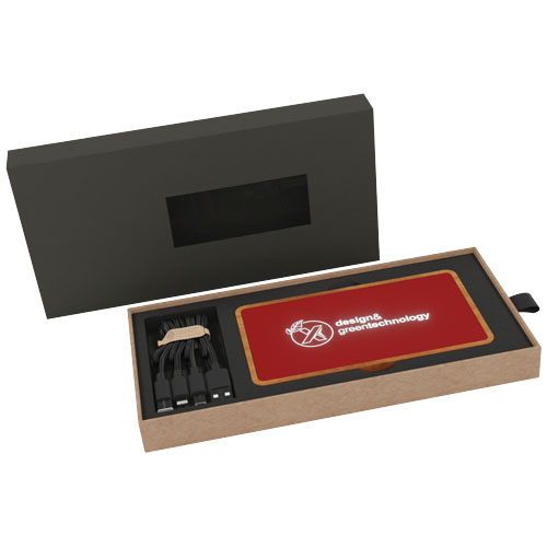 P36 5000 Mah Light-up Wireless Power Bank