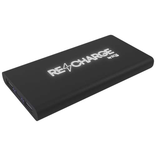 P40 10.000 Mah Light-up Wireless Rubber Power Bank